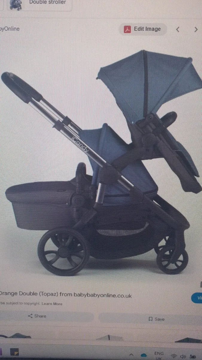 Double buggy and car bases - Image 1
