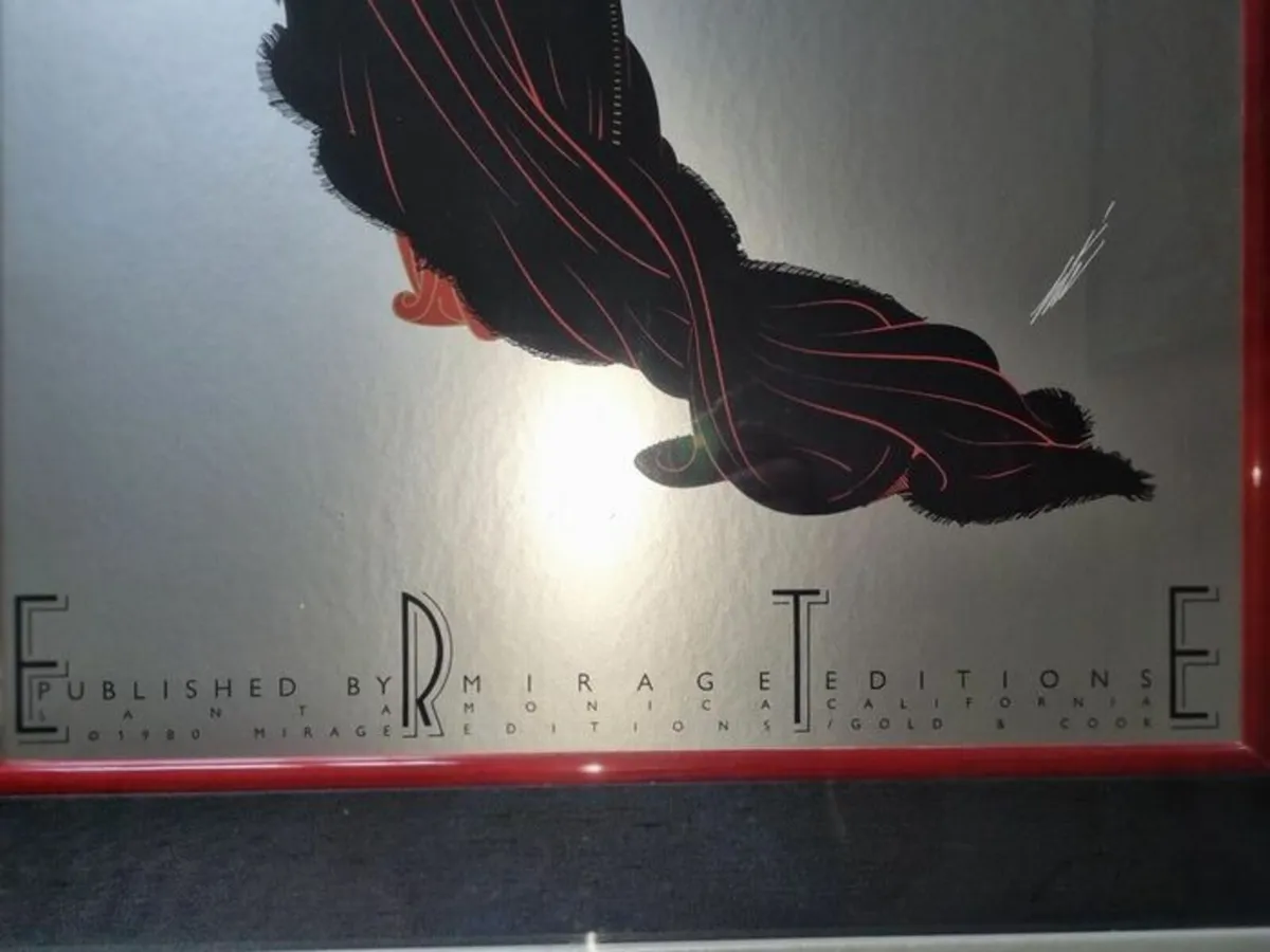 Framed Serigraph- ERTE Published In 1980 - Image 3