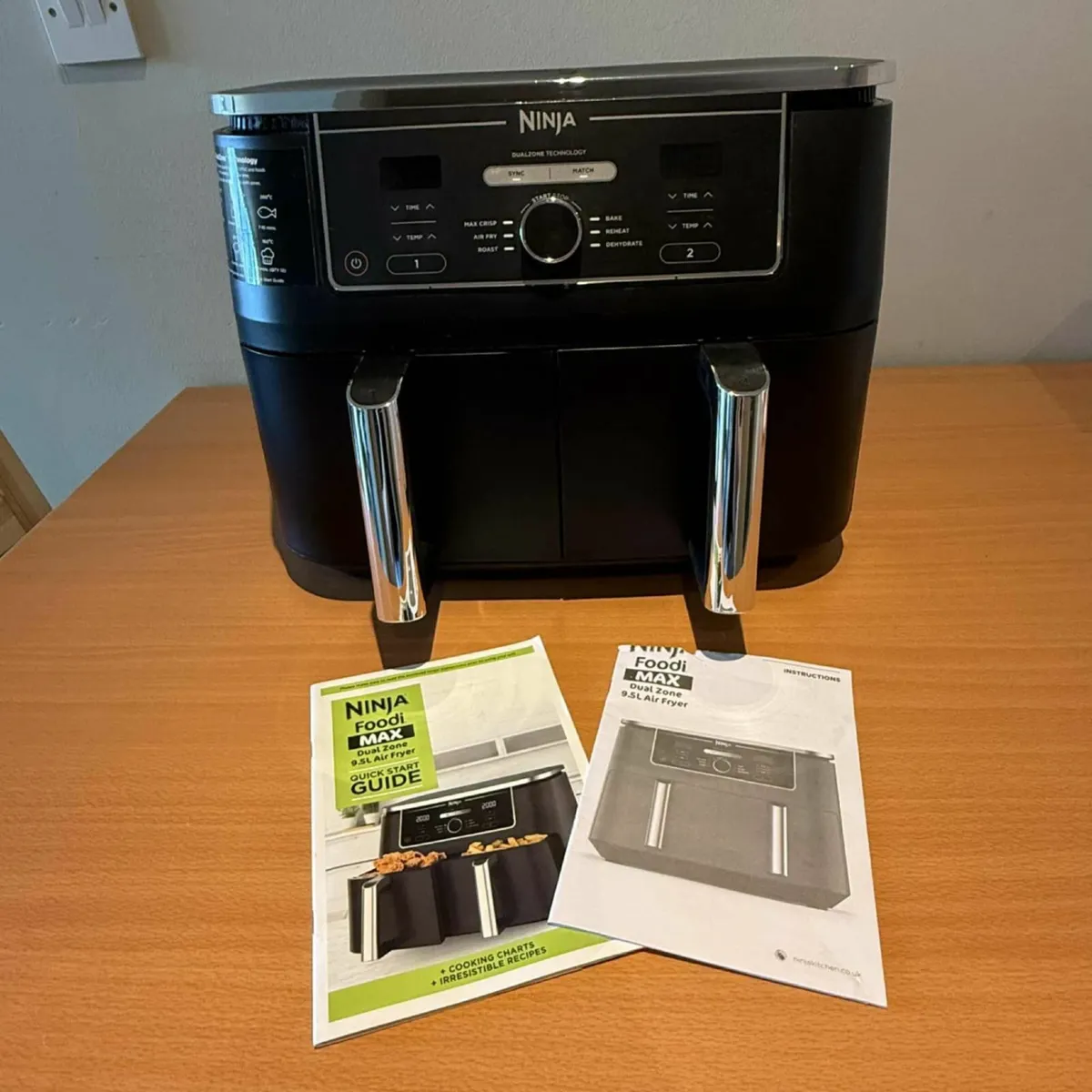 NINJA Foodi MAX Dual Zone 9.5L Air Fryer – Used - Image 1