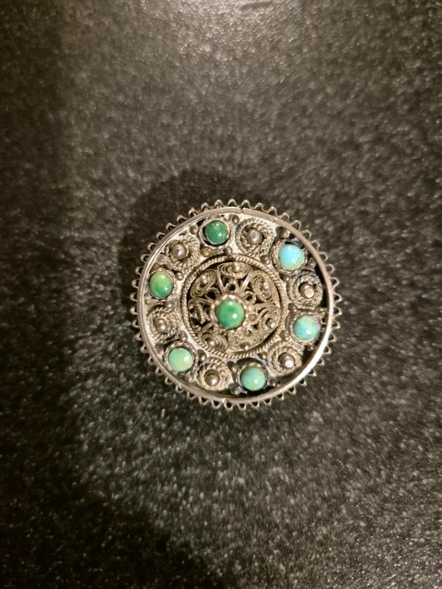 Vintage Silver Brooch - Image 1
