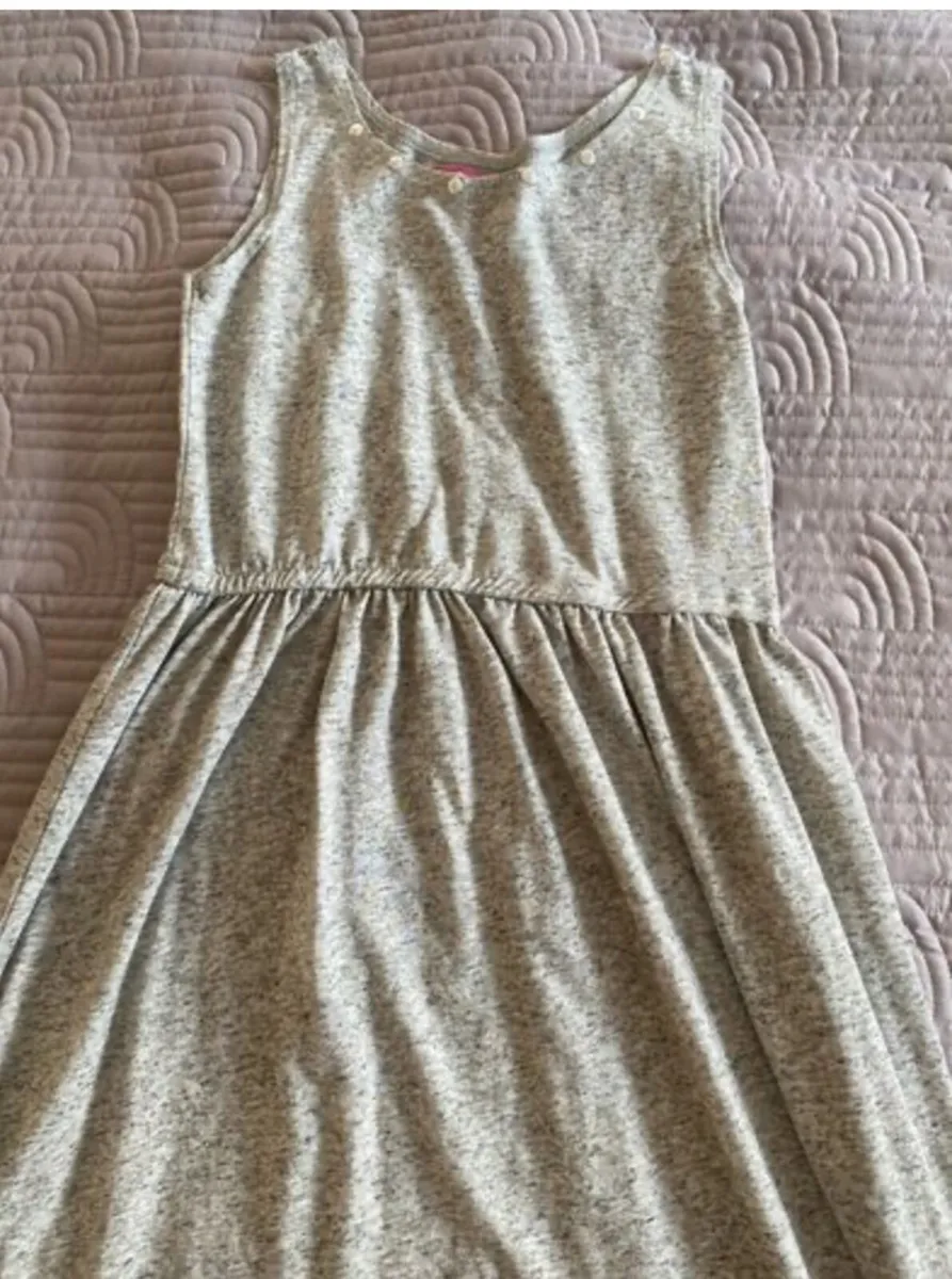 YD Dress Grey Age 10-11 years - Image 1