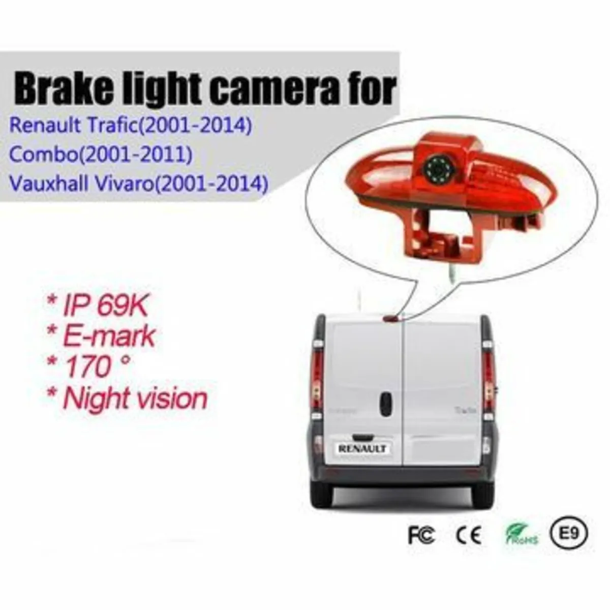 Reversing Camera Kit for Trafic Primastar Vivaro - Image 3
