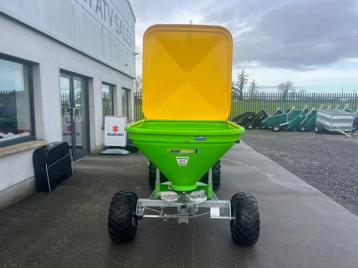 ONLY USED ONCE ! Aitchison Fertiliser Spreader - Image 2