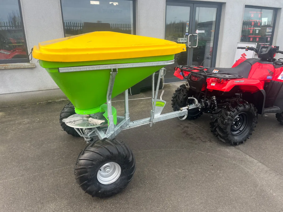 ONLY USED ONCE ! Aitchison Fertiliser Spreader - Image 3