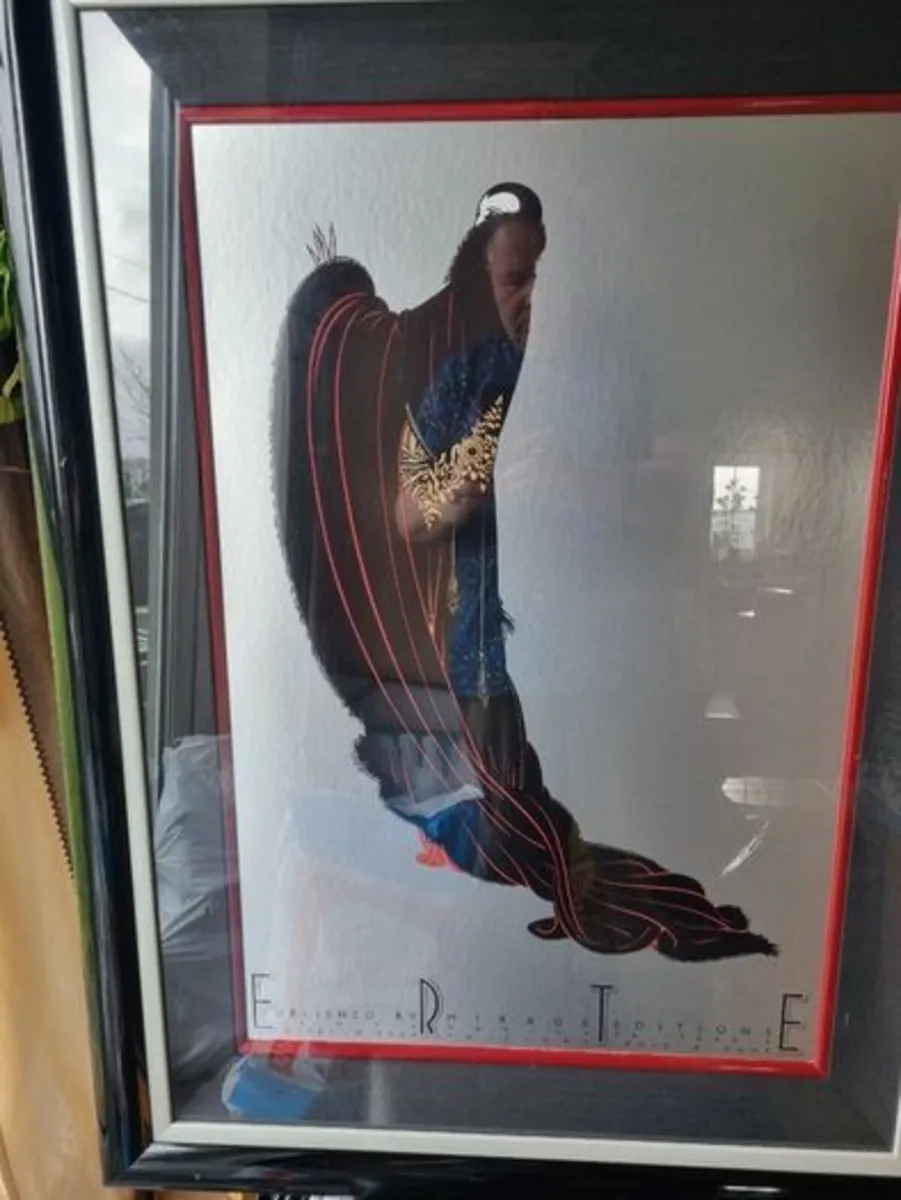 Framed Serigraph- ERTE Published In 1980 - Image 4