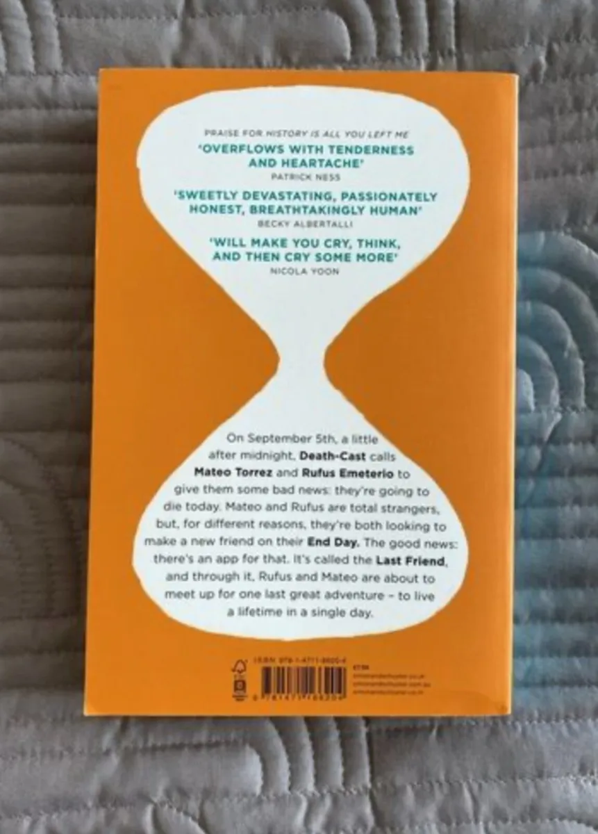 Book: They Both Die at the end, Adam Silvera - Image 2