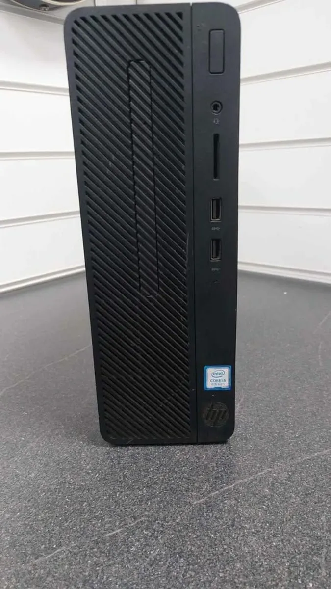 HP PC i5-8500 8GB RAM 256GB SSD DVD Win 11 Pro - Image 1