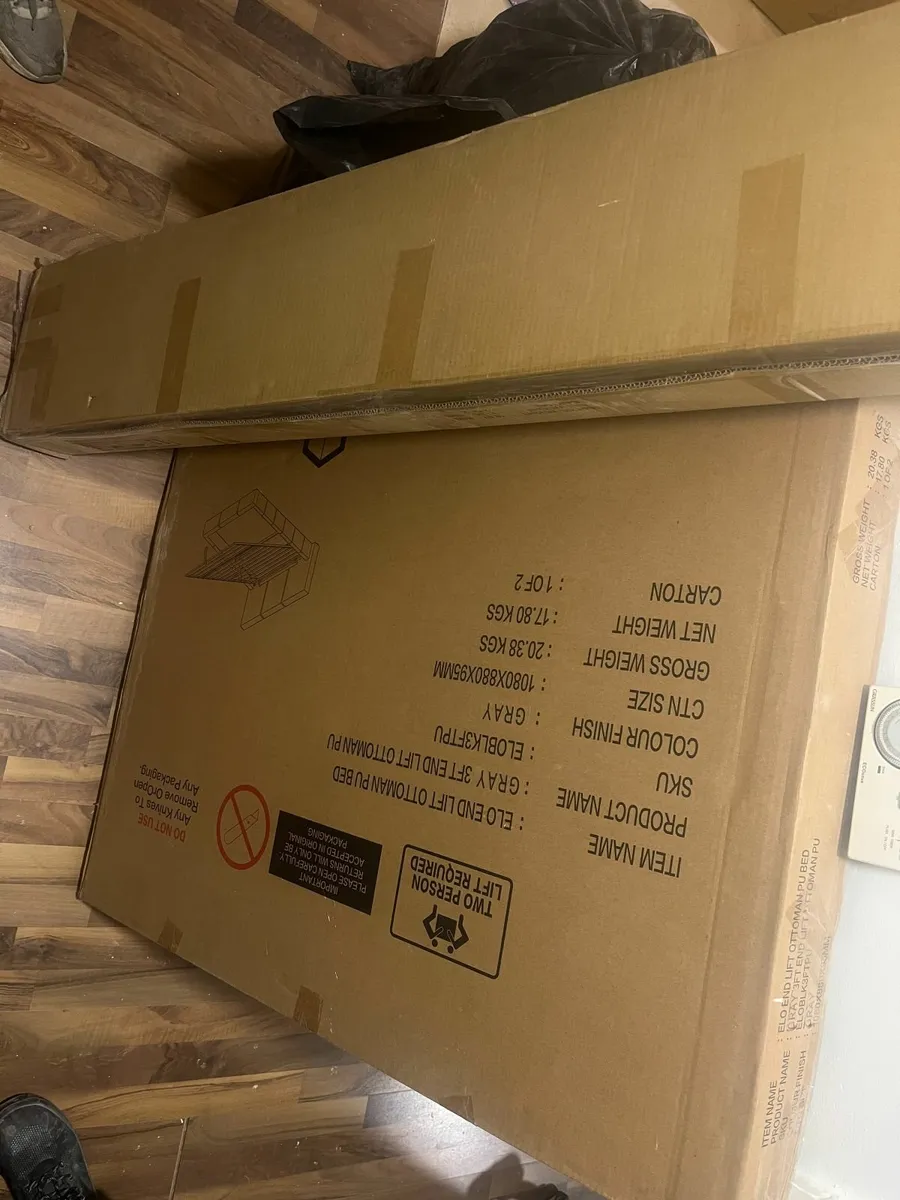 Two single beds with storage - Image 2