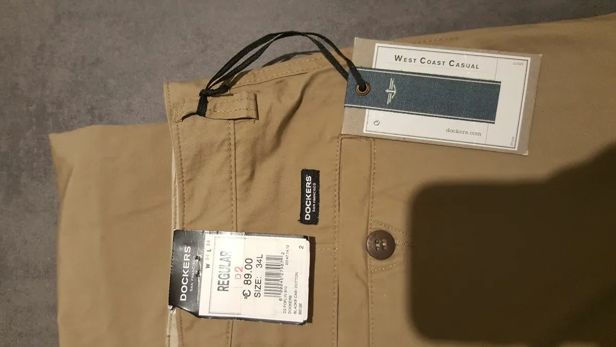 Men’ Chinos – Brown Dockers - Image 3