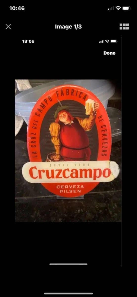 Cruzcampo Bar Display - Image 1