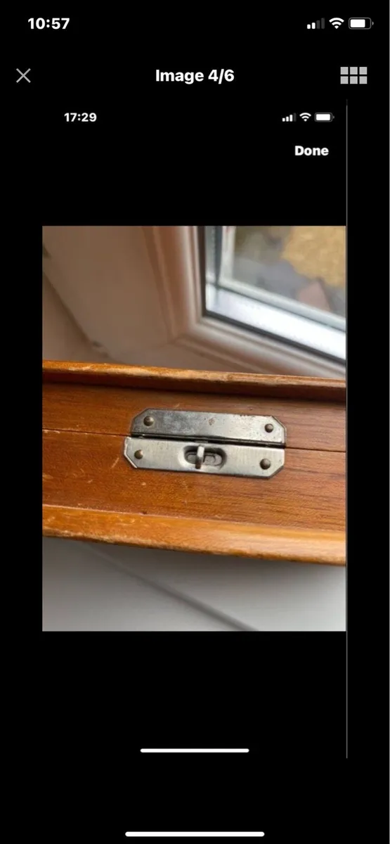 Vintage Timber Cigar Box - Image 4