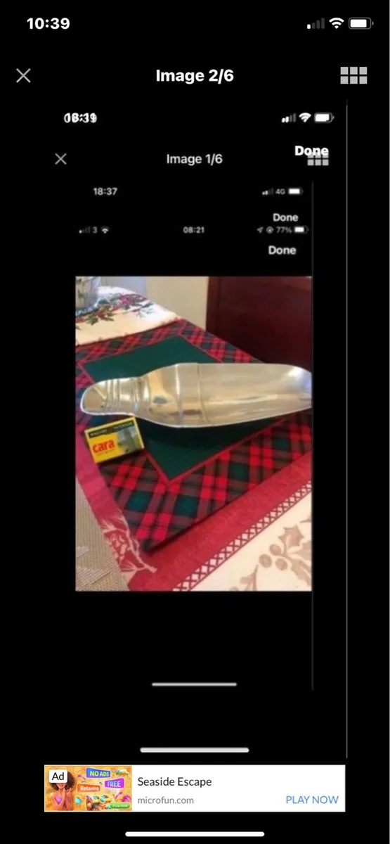 Mariposa Aluminium Serving Tray - Image 2