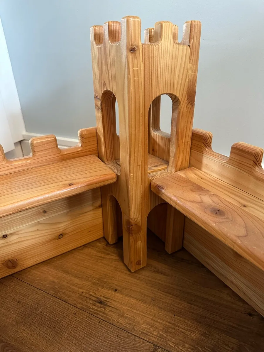 Wooden Castle Playset - Image 4