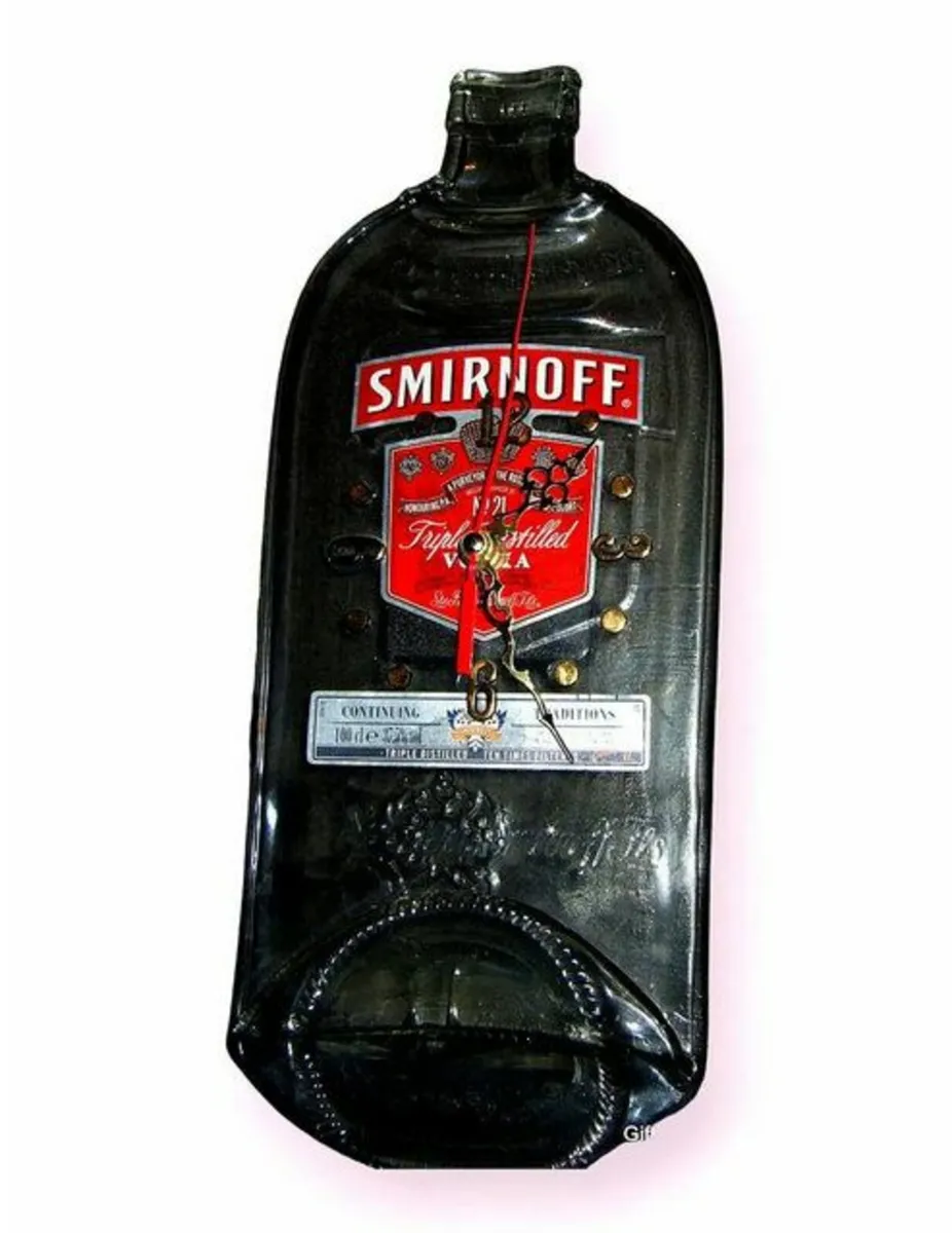 Smirnoff Bottle Clock - Image 1