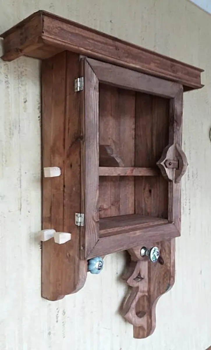 NEW Rustic Floating Quirky Display / Storage - Image 4
