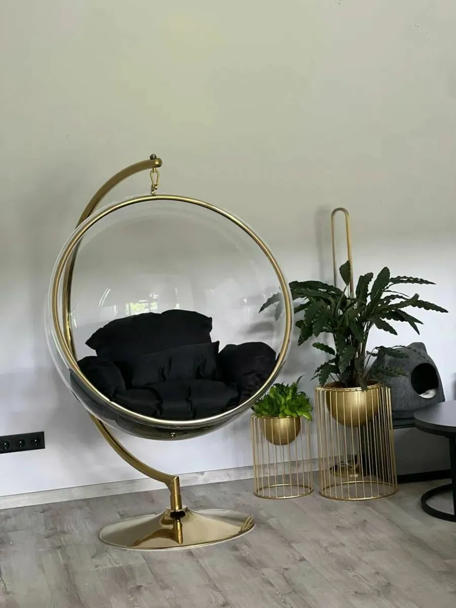 Egg Chair swing chair acrylic clear brand new