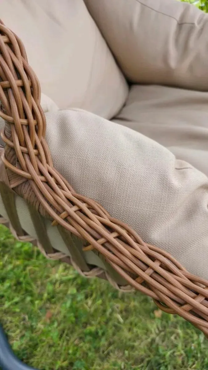 Brand new egg chair swing chair with cushion - Image 1