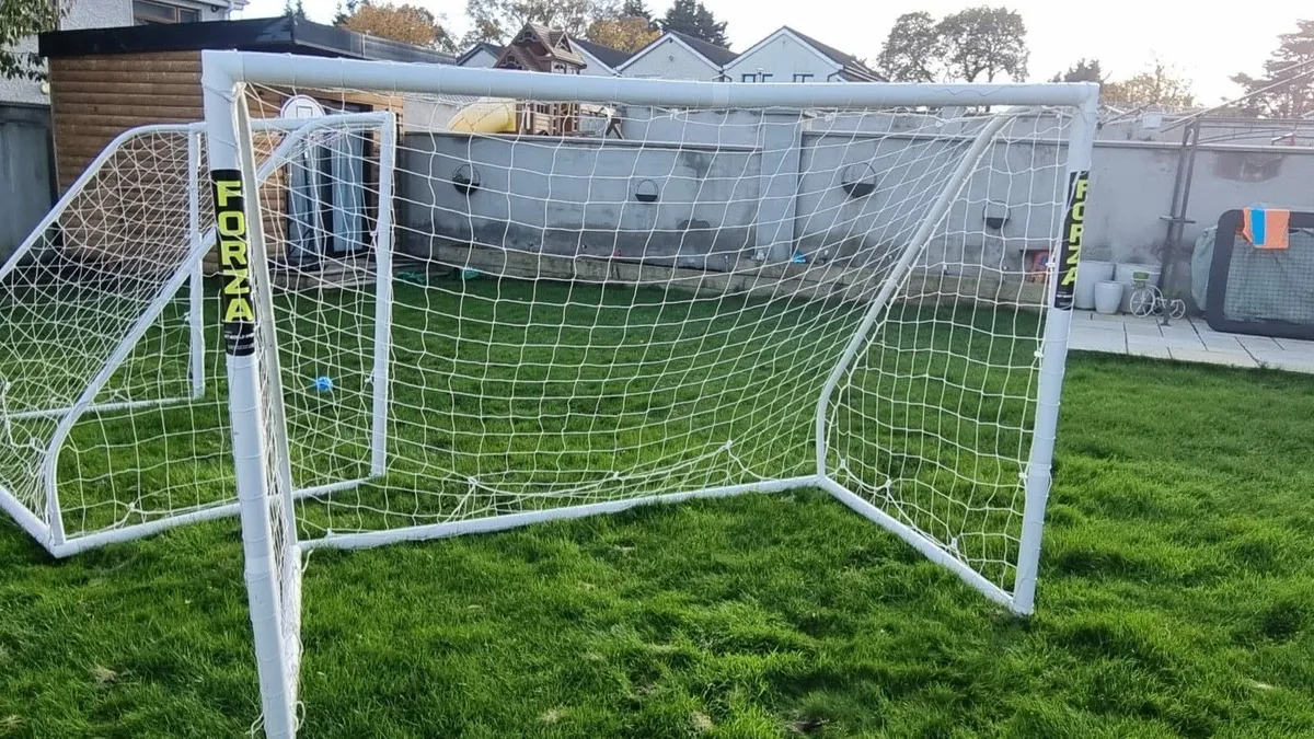 2 x Forza 8x6 Match Goal Posts - Image 2