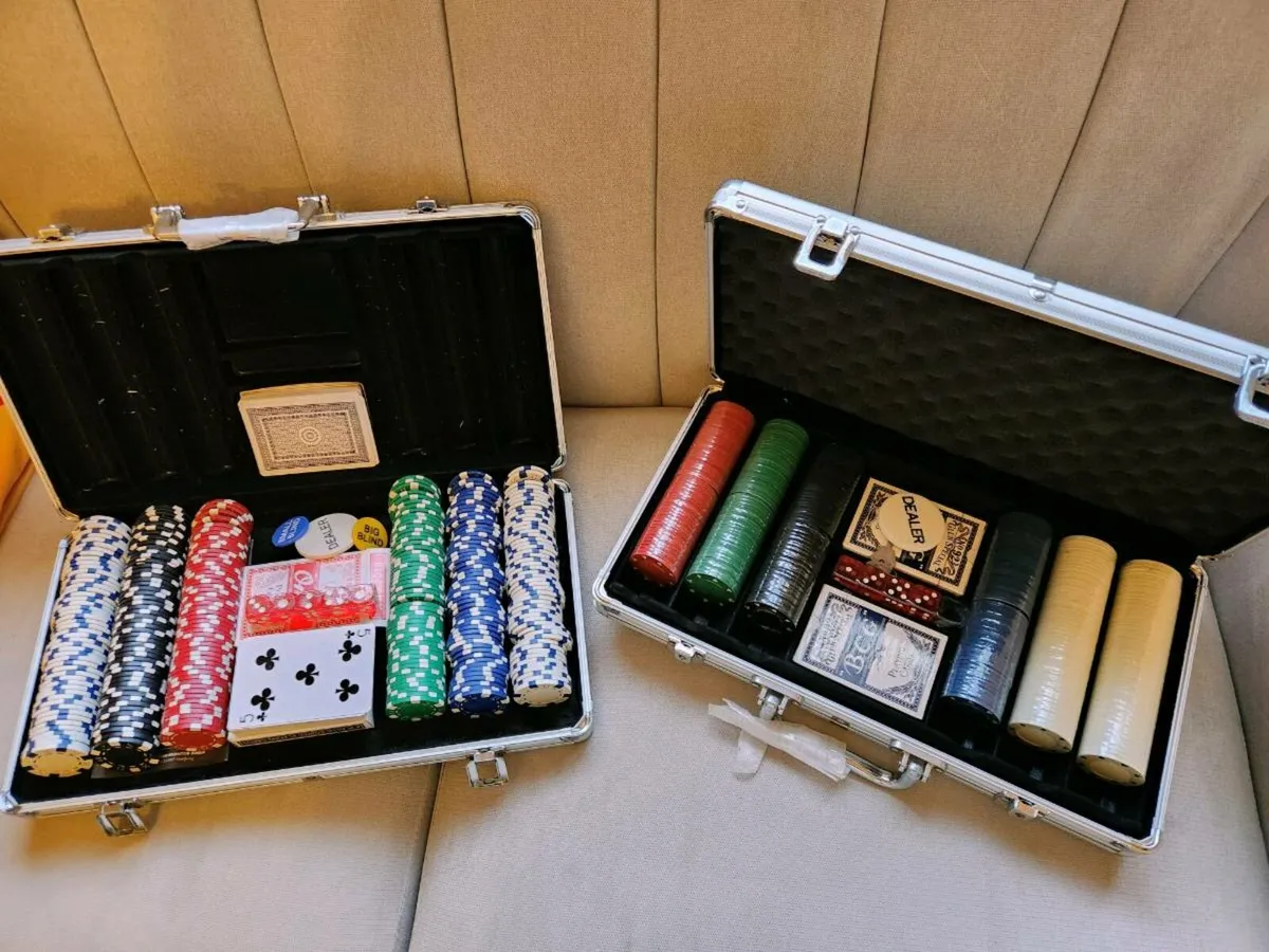 Poker games set