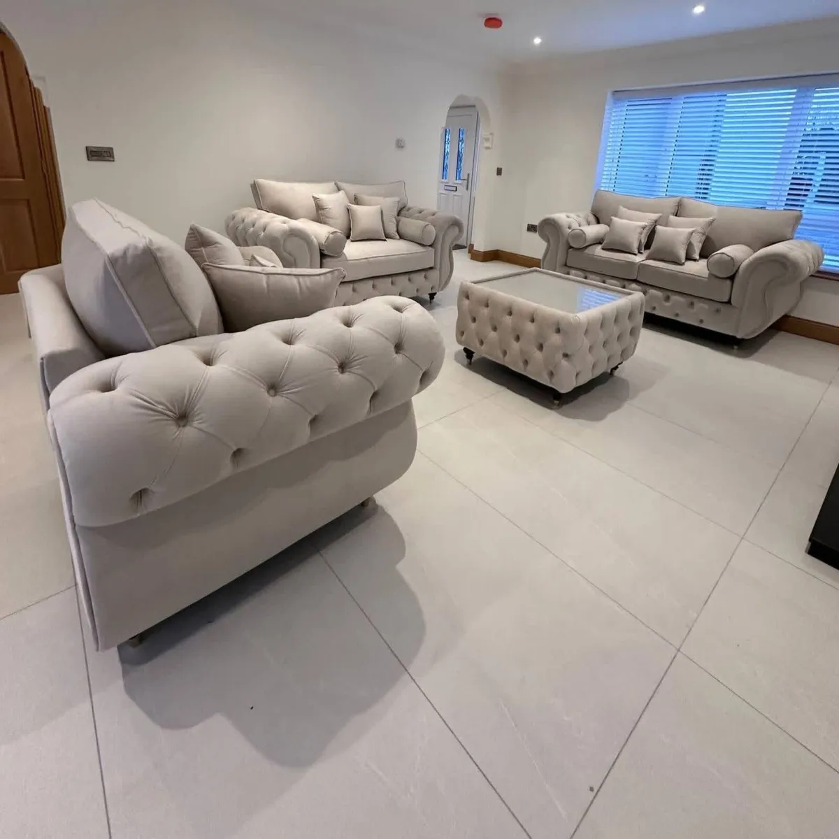 New 3+2 Chesterfield Sofas - Image 3