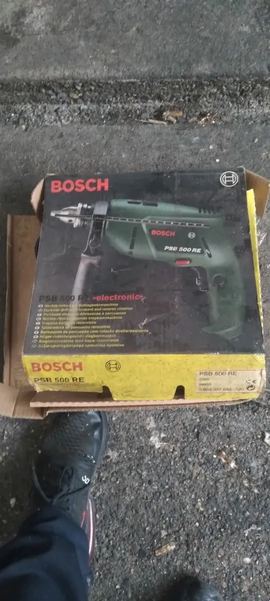 Bosch drill new never used priced - Image 3