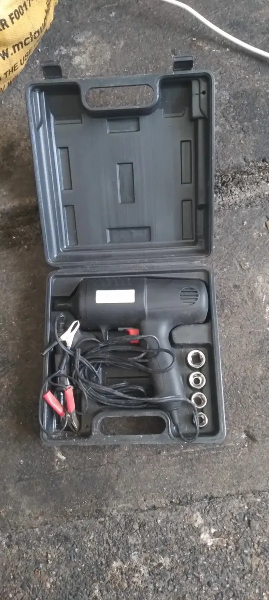 12v impact wrench new in the box never used - Image 1