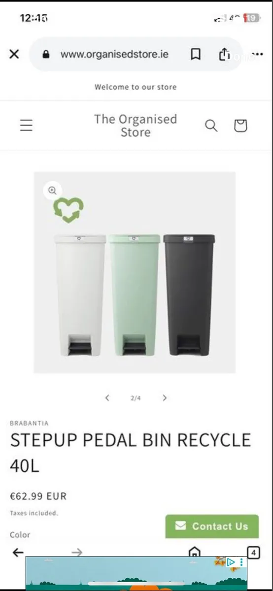Brabantia Bin 40L - Image 1