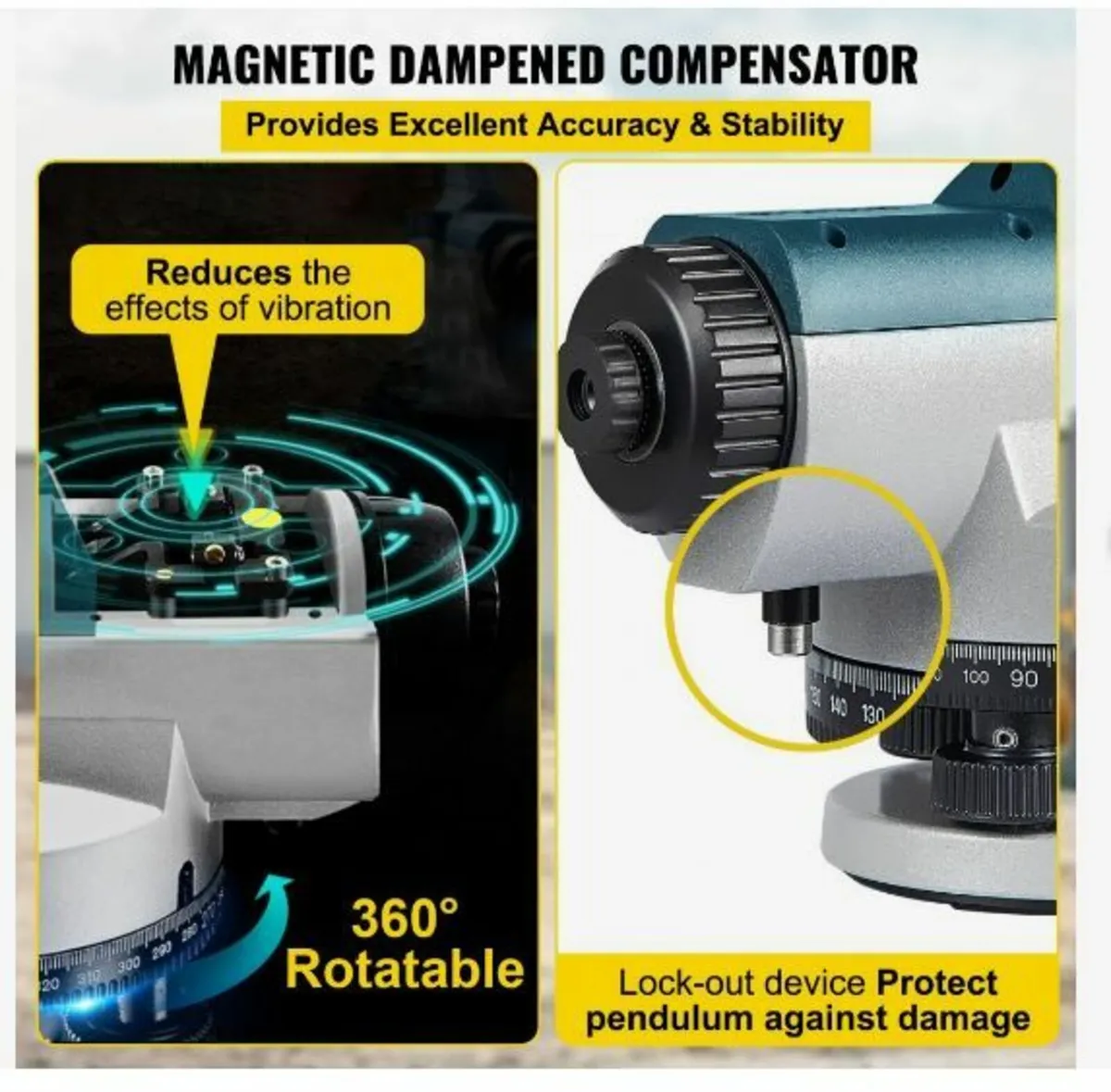 Automatic Optical Level, 26X, 40 mm - Image 2