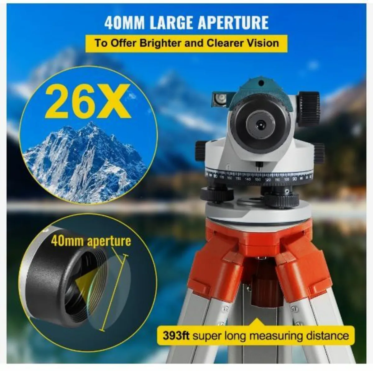 Automatic Optical Level, 26X, 40 mm - Image 4