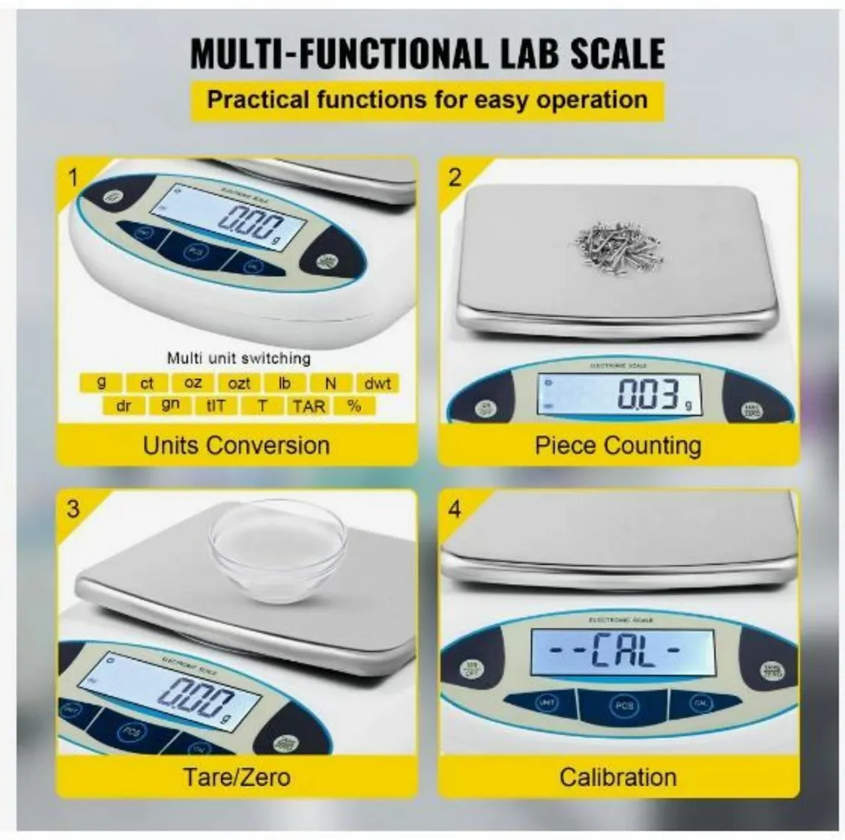 Analytical Balance, 5000g x 0.01g Accuracy - Image 3