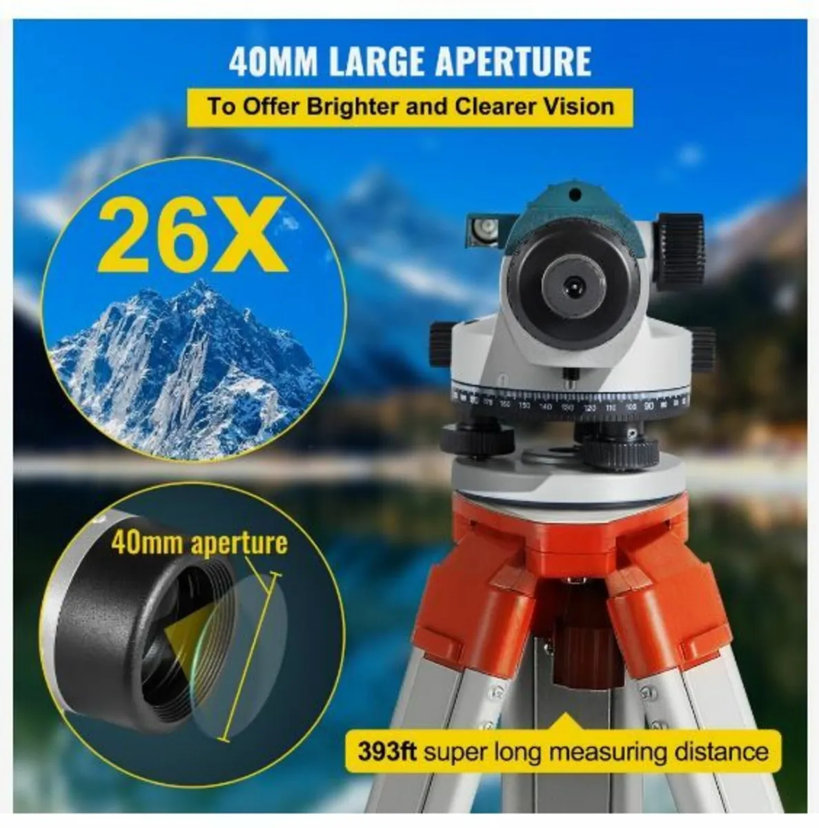 Automatic Optical Level, 26X, 40 mm - Image 3