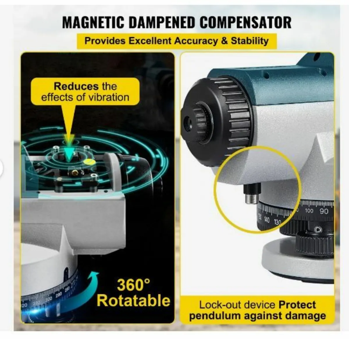 Automatic Optical Level, 26X, 40 mm - Image 4