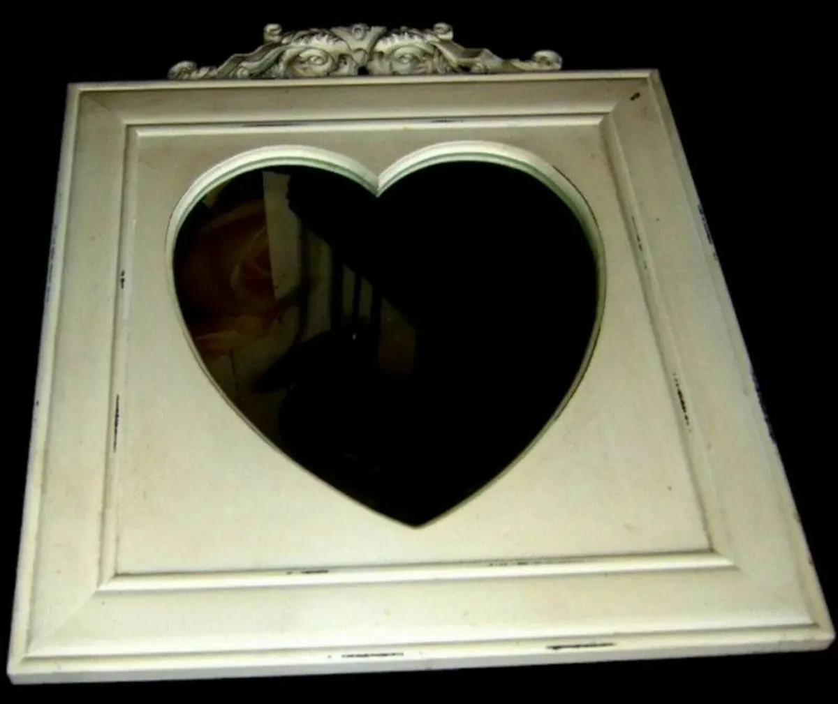 Vintage Shabby Chic Mirror - Image 2