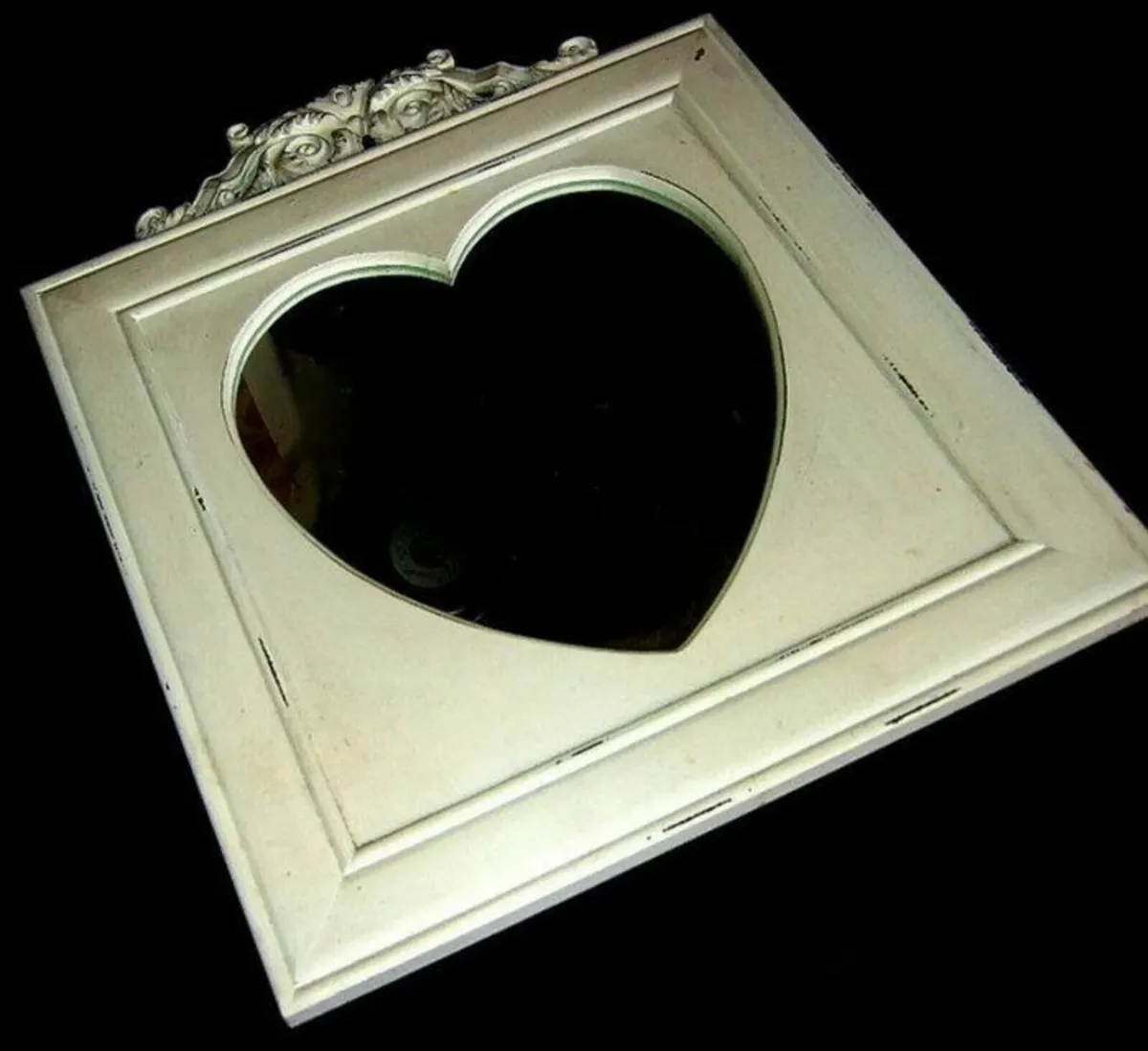 Vintage Shabby Chic Mirror - Image 4