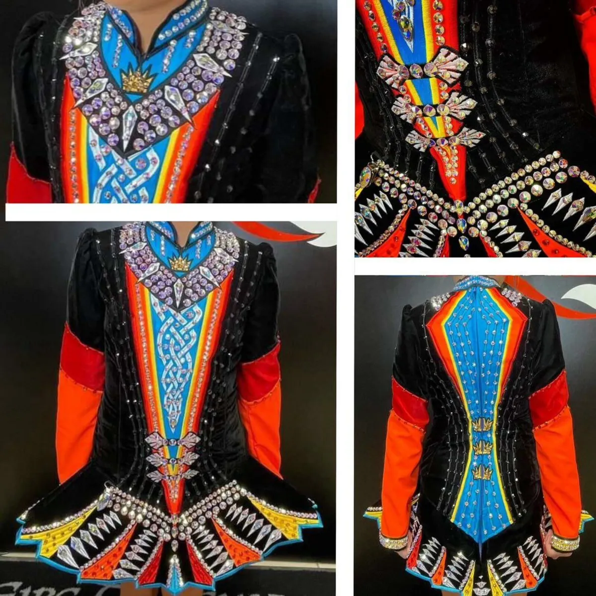 Eire design Gavin Irish Dancing dress - Image 1