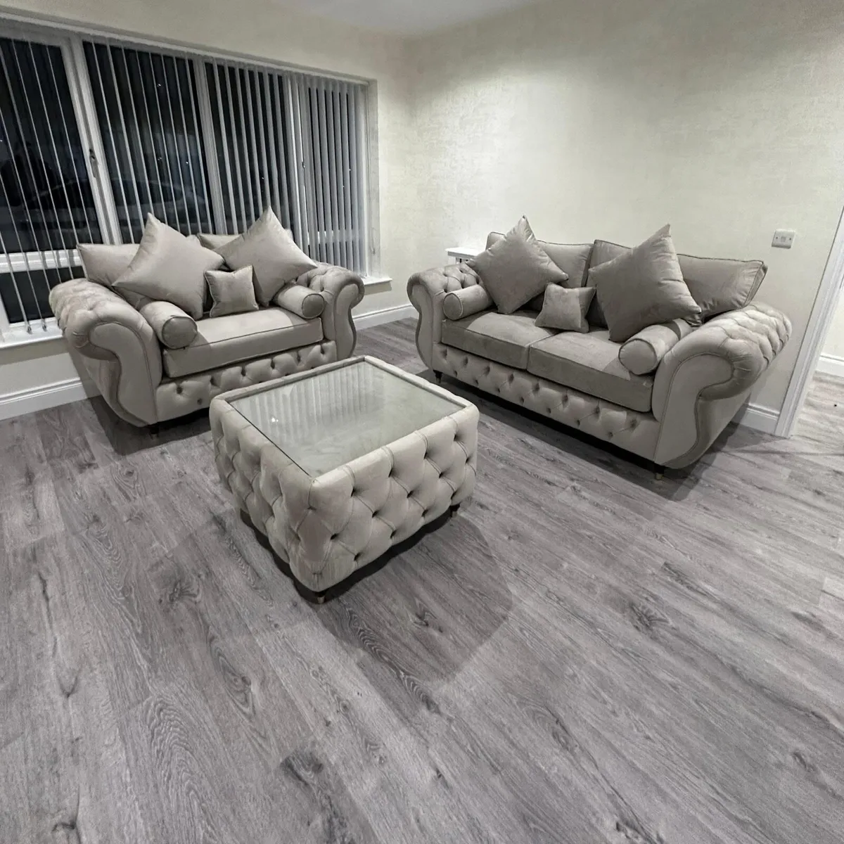 New chesterfield Fabric Sofas - Image 2