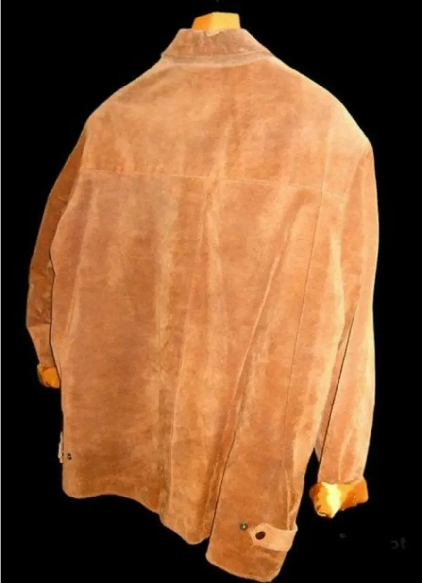 Vintage Harrods Suede Jacket - Image 3