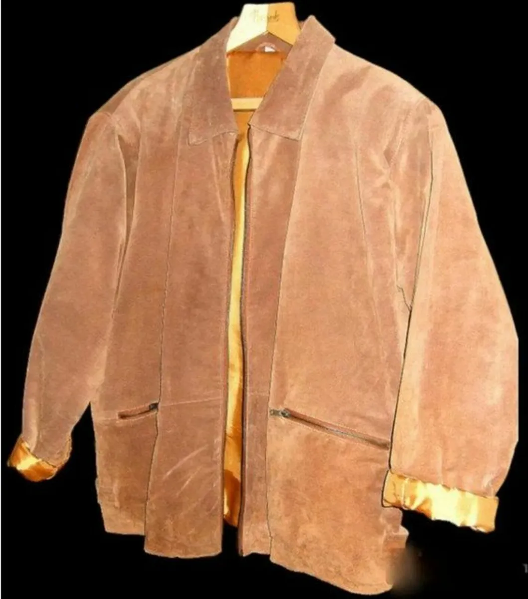 Vintage Harrods Suede Jacket - Image 4