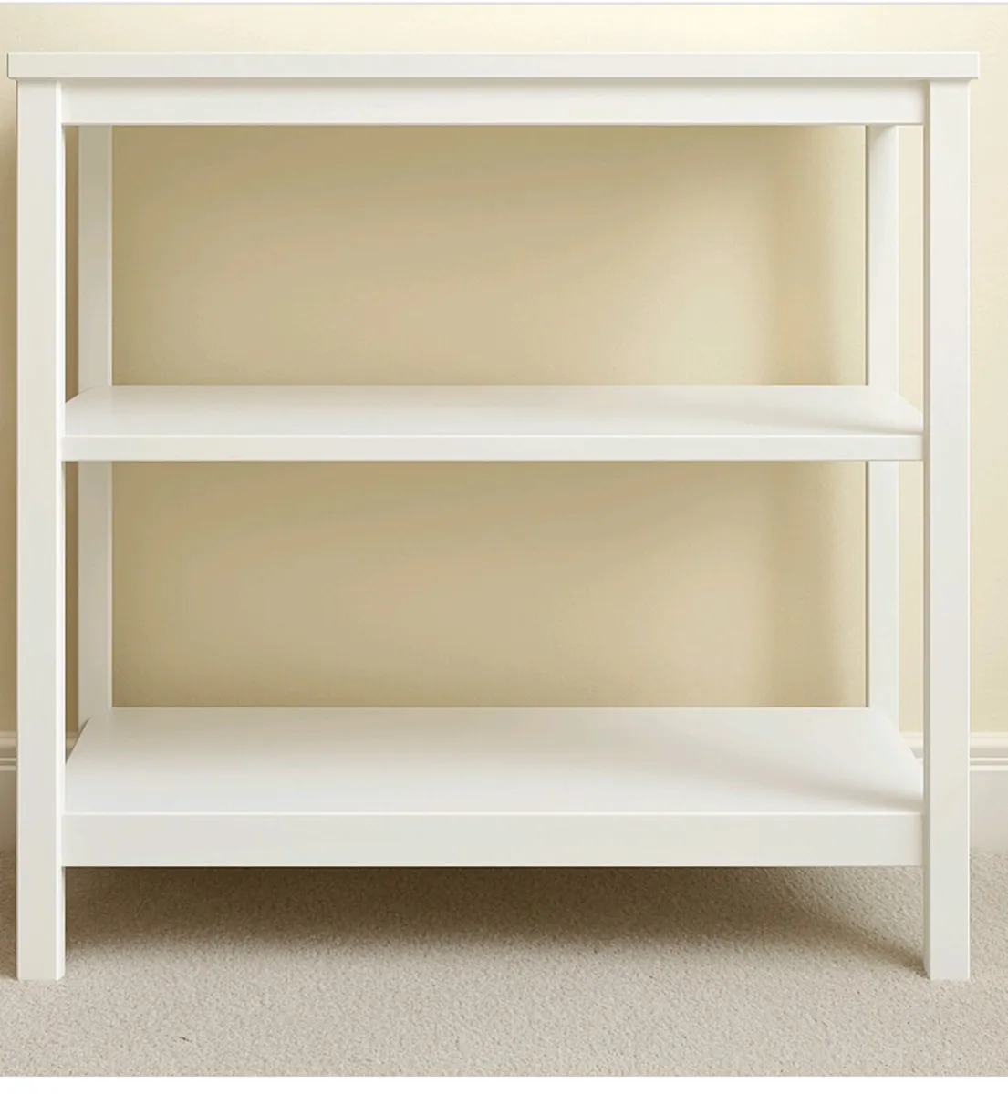 Set of 2 White shelving unit - Image 1