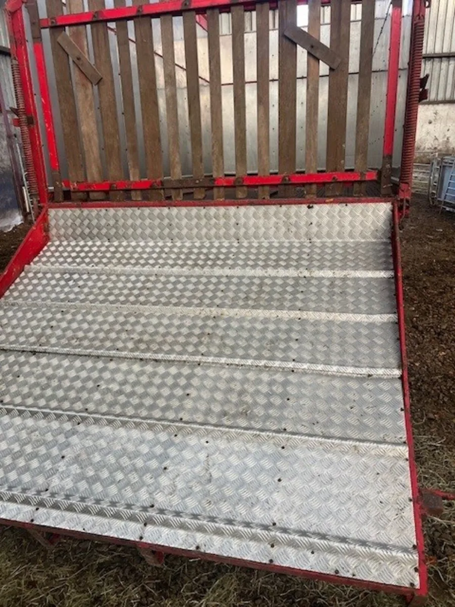 JOHNSTON 14' X 7'6" TRIPLE PURPOSE TRAILER - Image 2