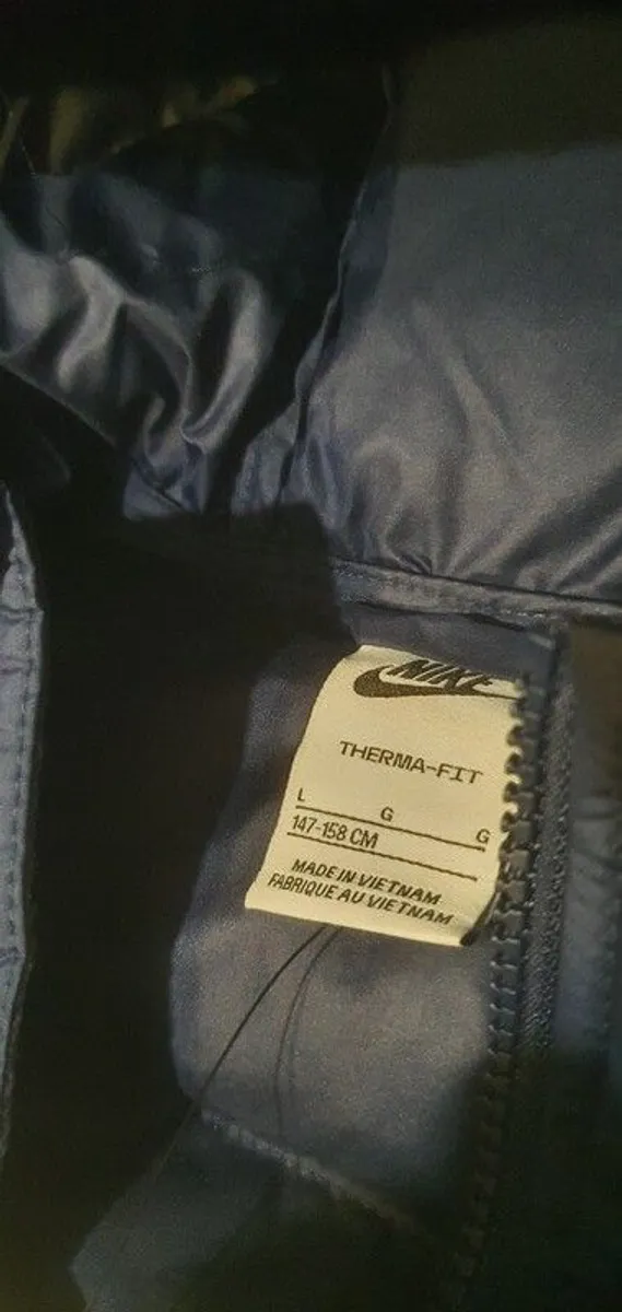 Nike Thermal Fit jacket juniors Navy New! - Image 3