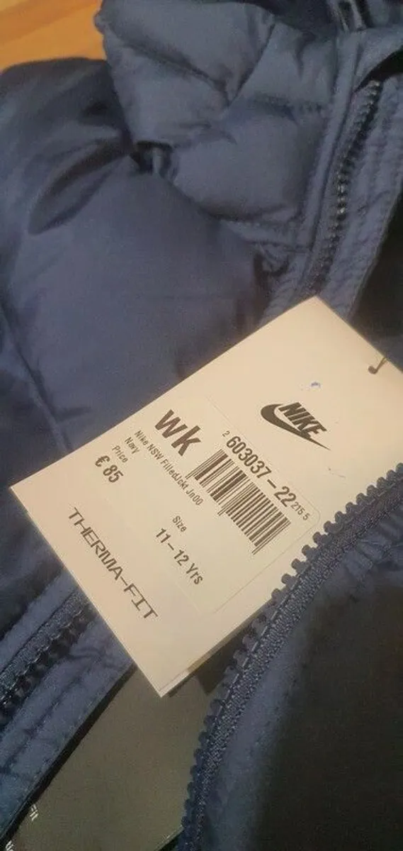 Nike Thermal Fit jacket juniors Navy New! - Image 4