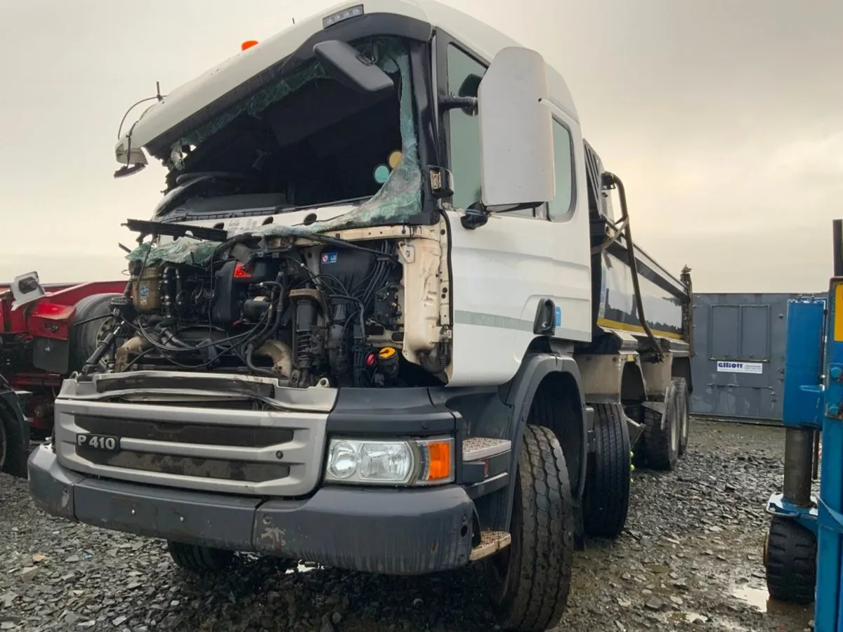 Scania P Series P410 Steel Body Tipper..parts Spa - Image 1