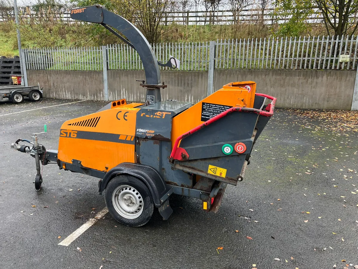 2016 FORST ST6 6" DIESEL WOOD CHIPPER - Image 3