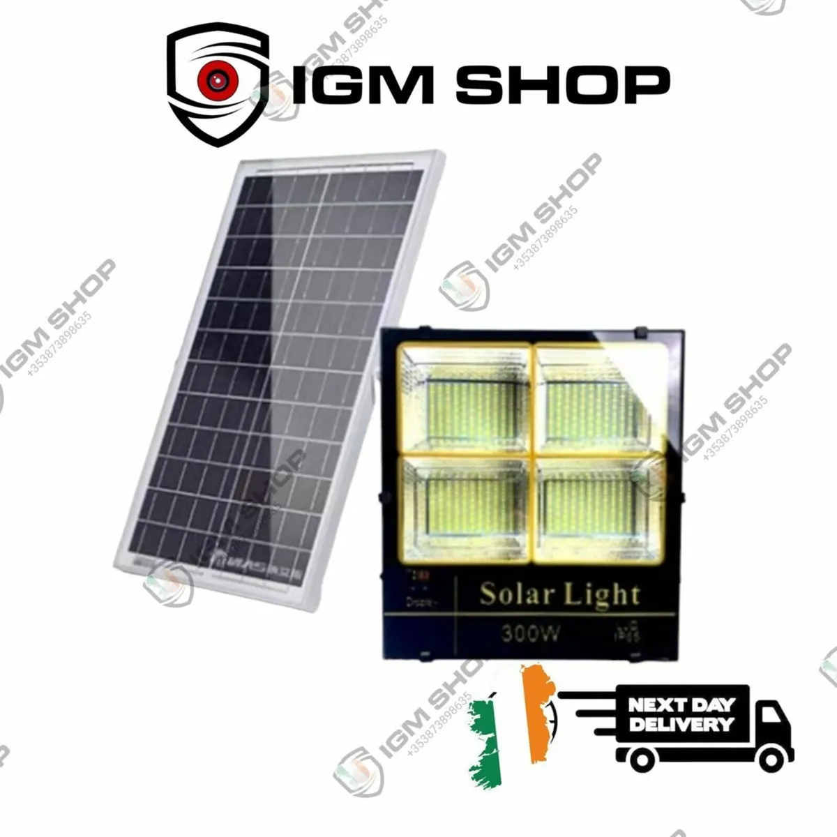 Solar floodlights brand new - Image 1