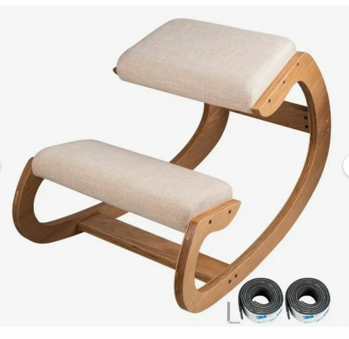 Ergonomic Kneeling Chair 99.8 kg Load Capacity - Image 1