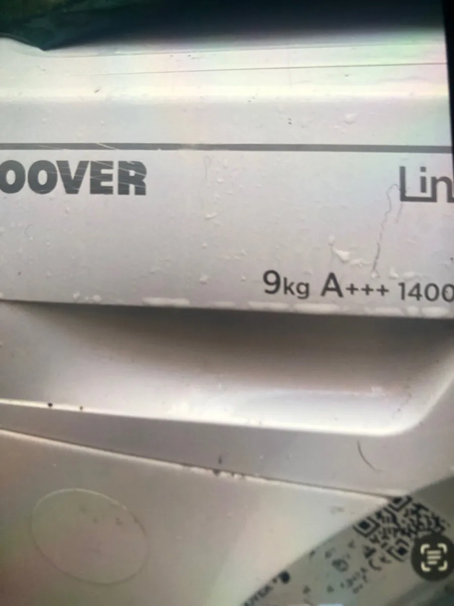 Hoover washing machine  parts or repair - Image 3