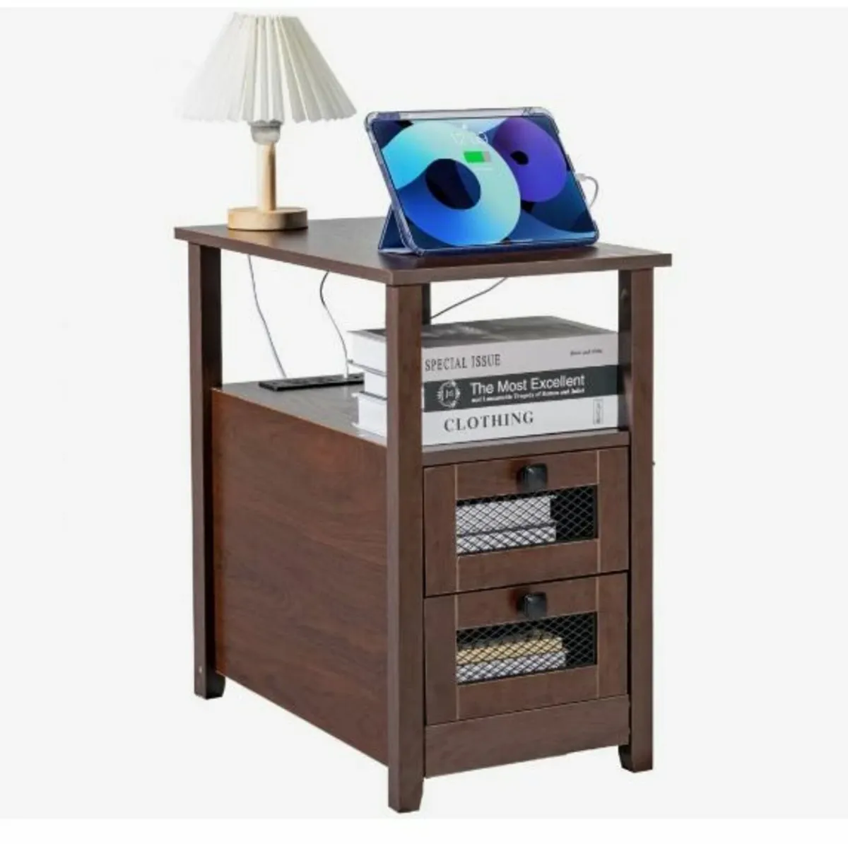 Farmhouse End Table - Image 1