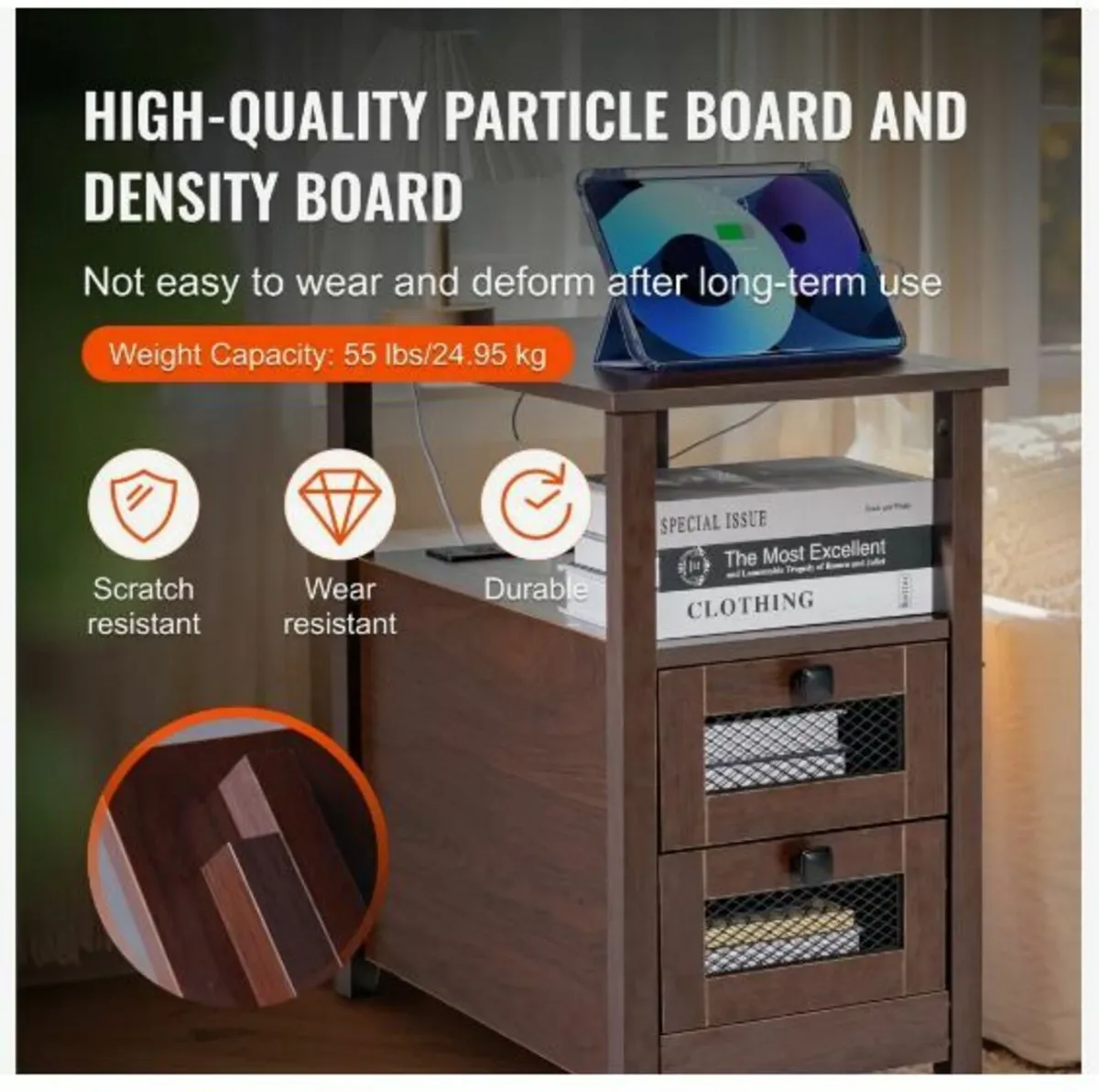 Farmhouse End Table - Image 3