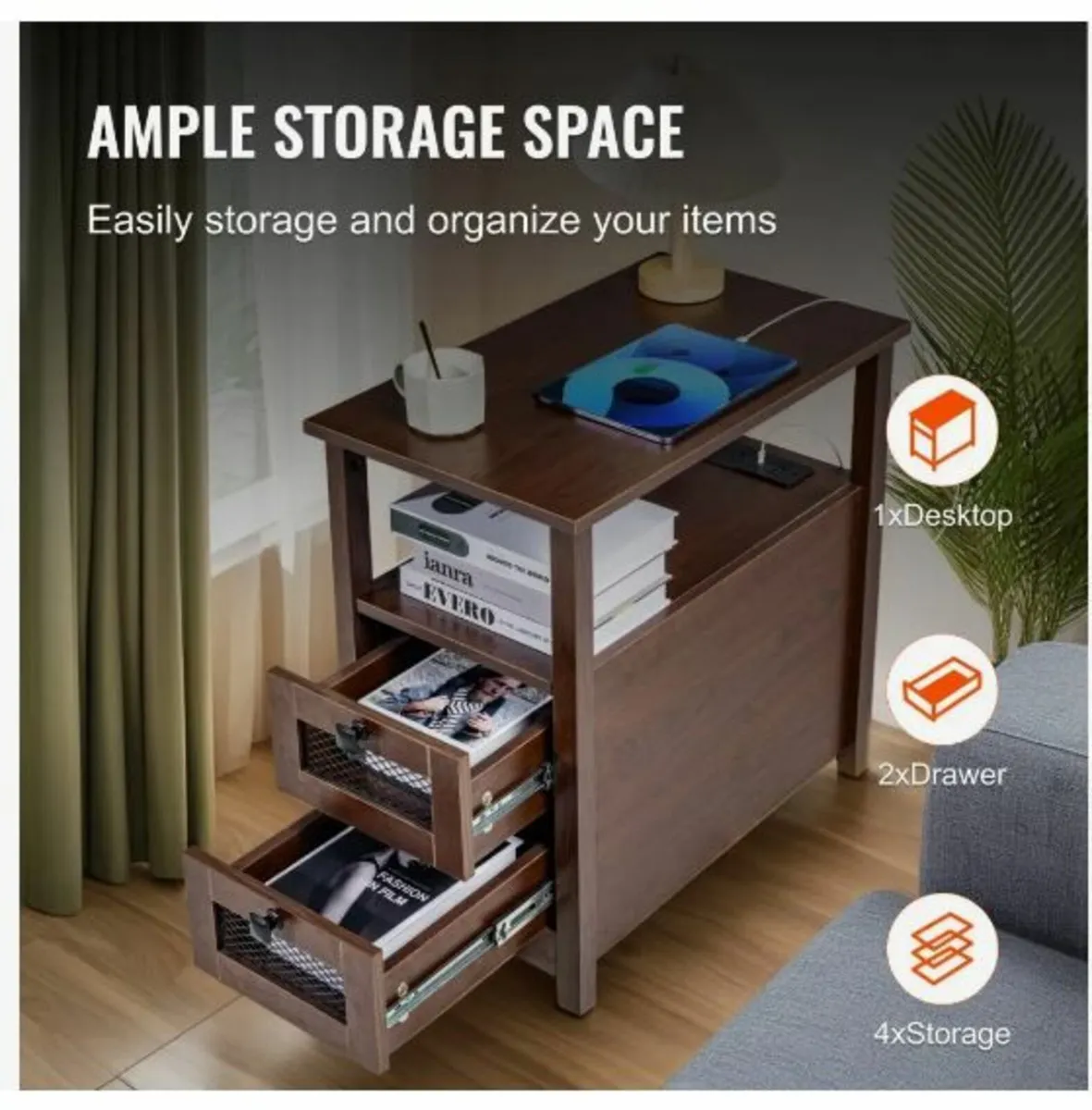 Farmhouse End Table - Image 4